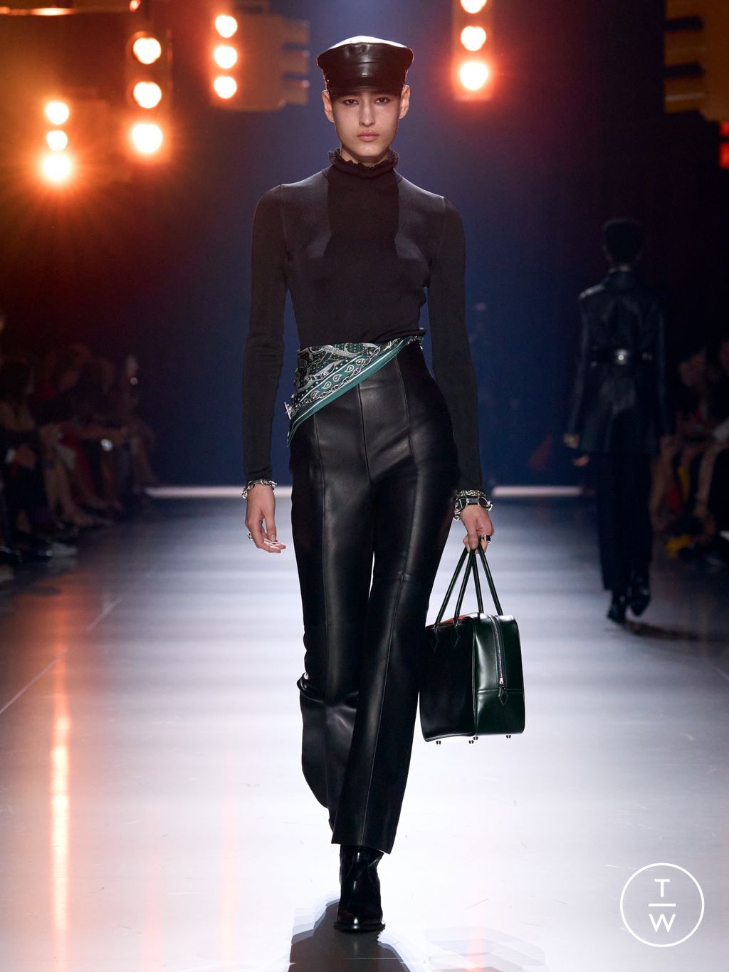 Fashion Week Paris Resort 2025 look 53 from the Hermès collection womenswear