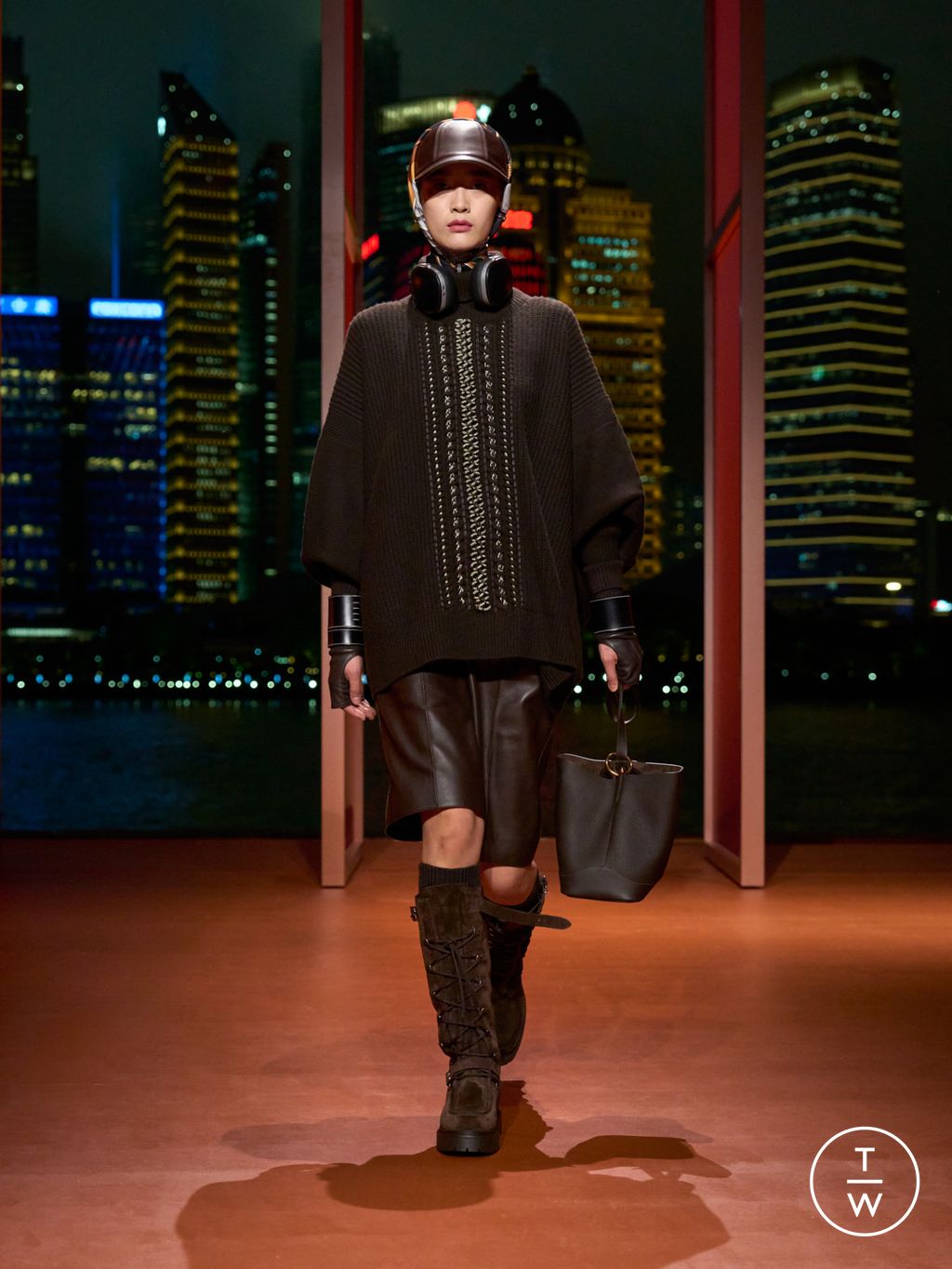 Fashion Week Paris Resort 2026 look 9 from the Hermès collection 女装