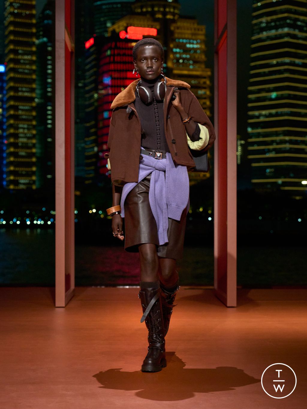 Fashion Week Paris Resort 2026 look 11 from the Hermès collection 女装