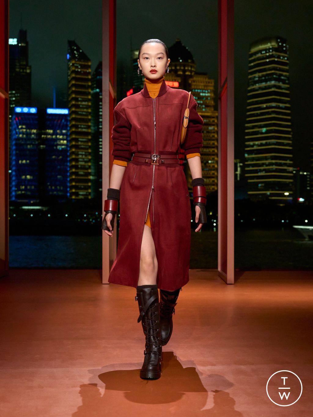 Fashion Week Paris Resort 2026 look 29 from the Hermès collection 女装
