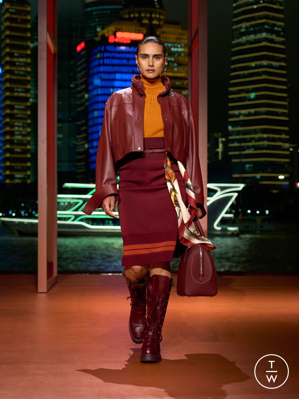 Fashion Week Paris Resort 2026 look 31 de la collection Hermès womenswear
