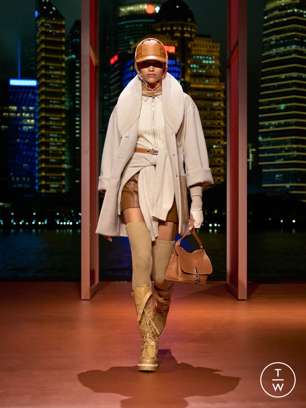 Fashion Week Paris Resort 2026 look 41 from the Hermès collection 女装