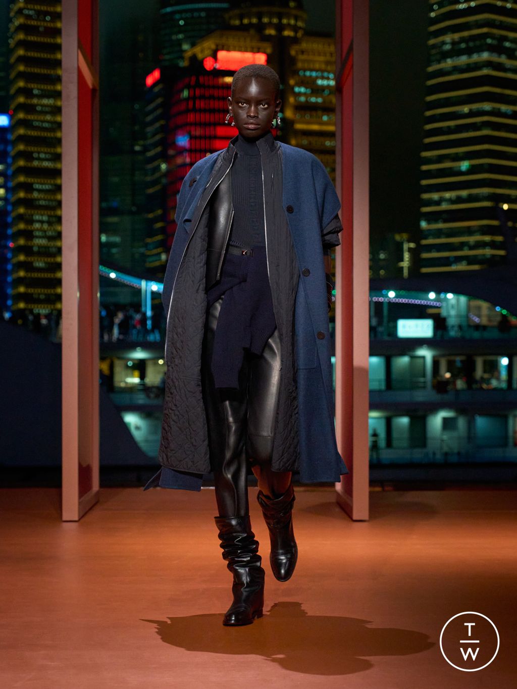 Fashion Week Paris Resort 2026 look 49 de la collection Hermès womenswear