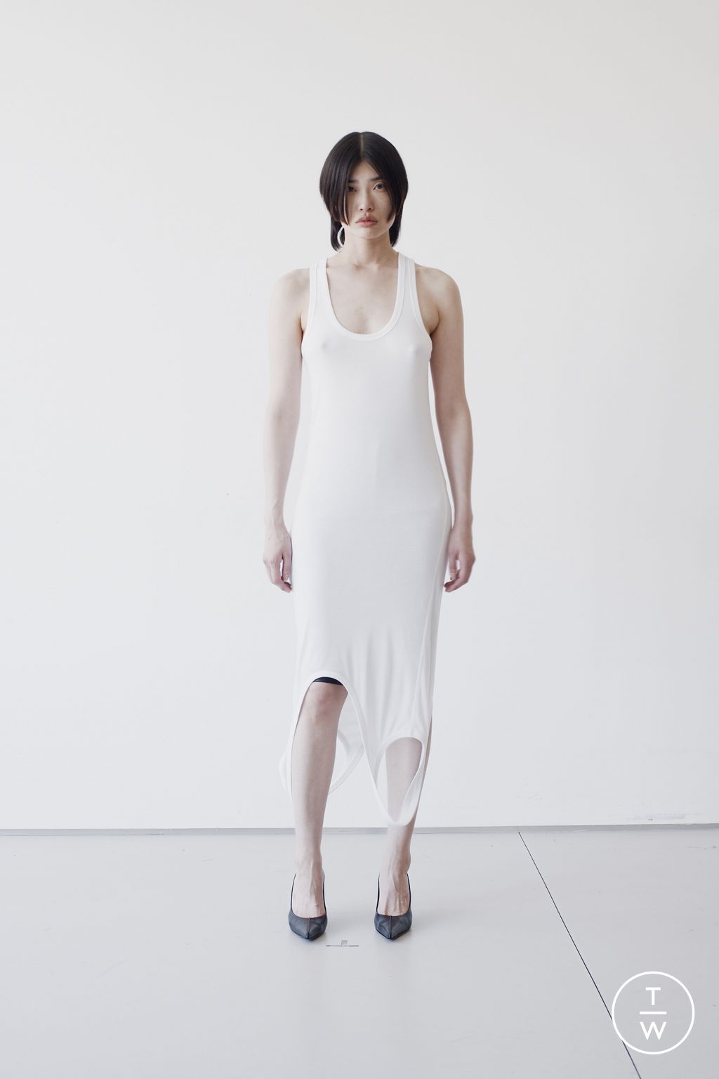 Fashion Week New York Resort 2025 look 9 from the Helmut Lang collection womenswear