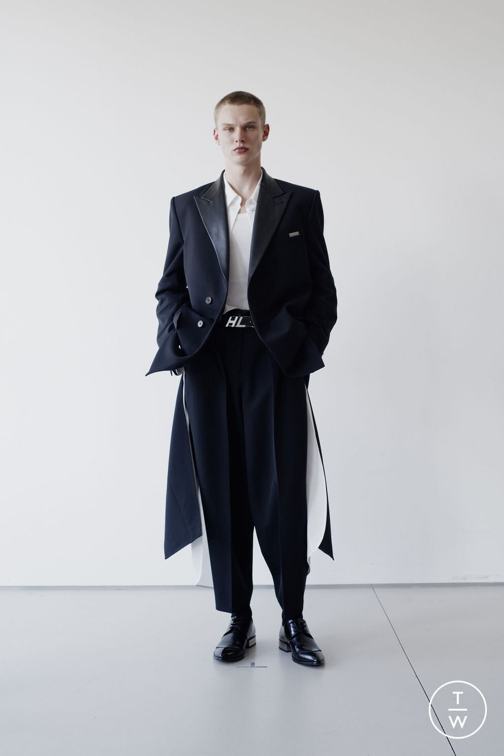 Fashion Week New York Resort 2025 look 32 from the Helmut Lang collection womenswear