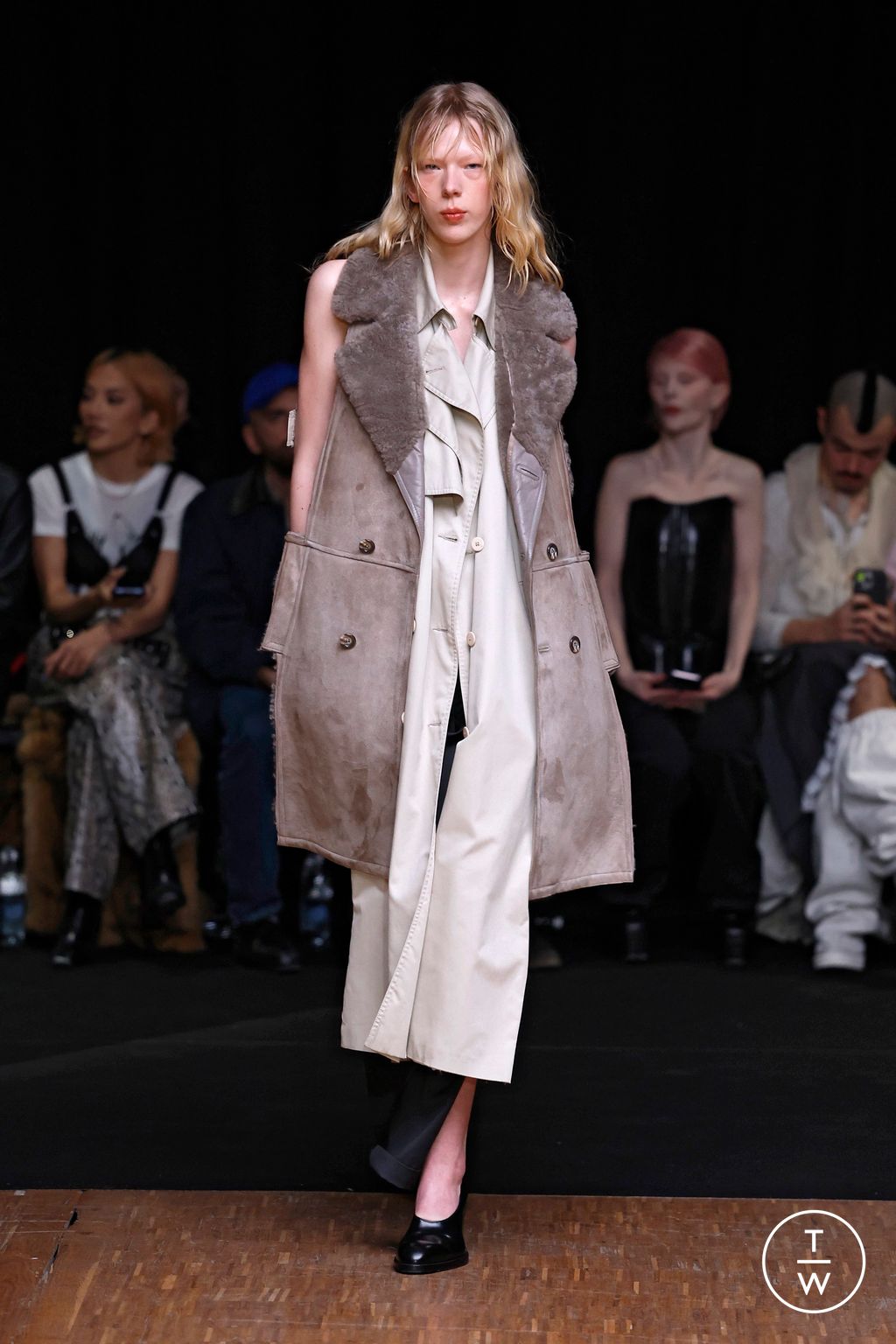 Fashion Week Paris Fall/Winter 2026 look 3 from the Hodakova collection womenswear