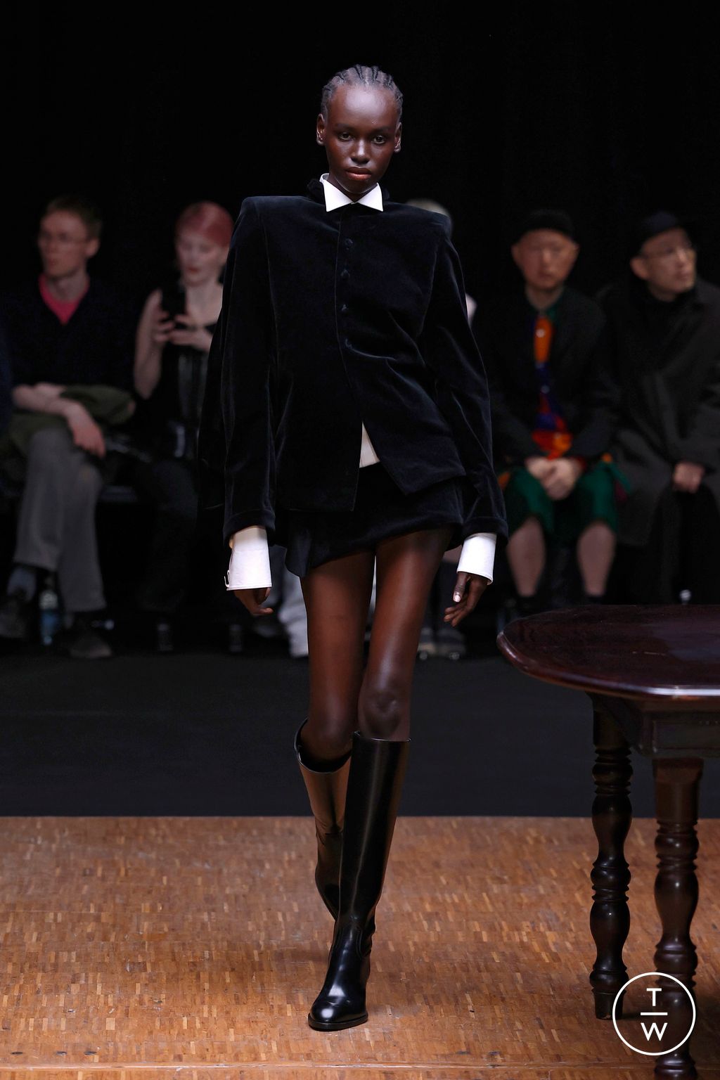 Fashion Week Paris Fall/Winter 2026 look 21 from the Hodakova collection womenswear