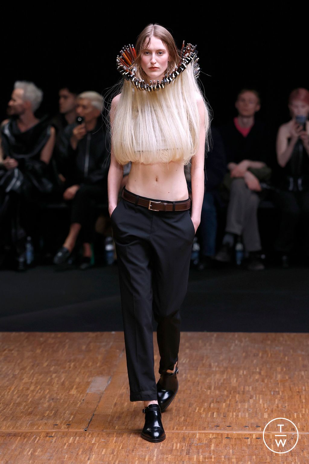 Fashion Week Paris Fall/Winter 2026 look 25 from the Hodakova collection womenswear