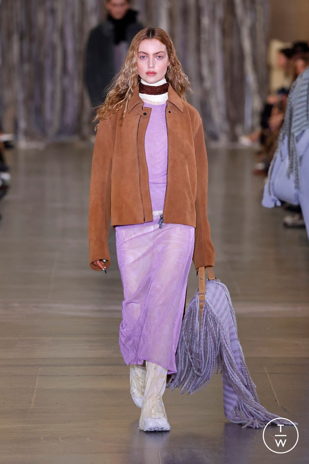 Fashion Week London Fall/Winter 2024 look 7 from the Holzweiler collection 女装