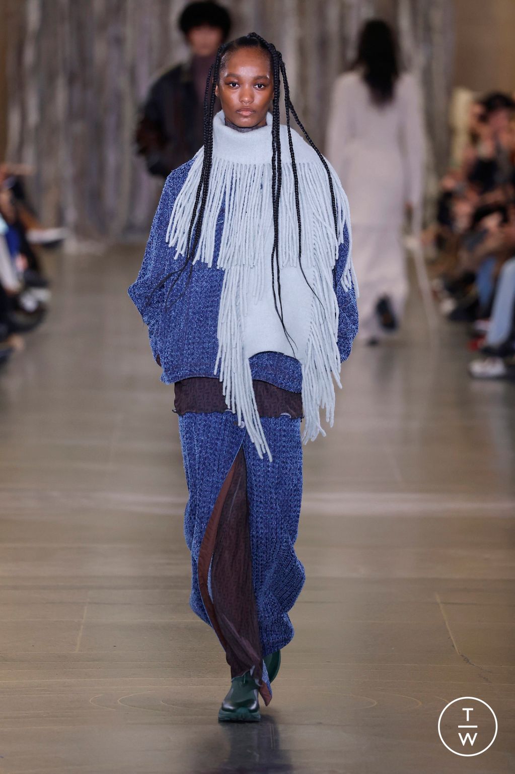 Fashion Week London Fall/Winter 2024 look 13 from the Holzweiler collection womenswear