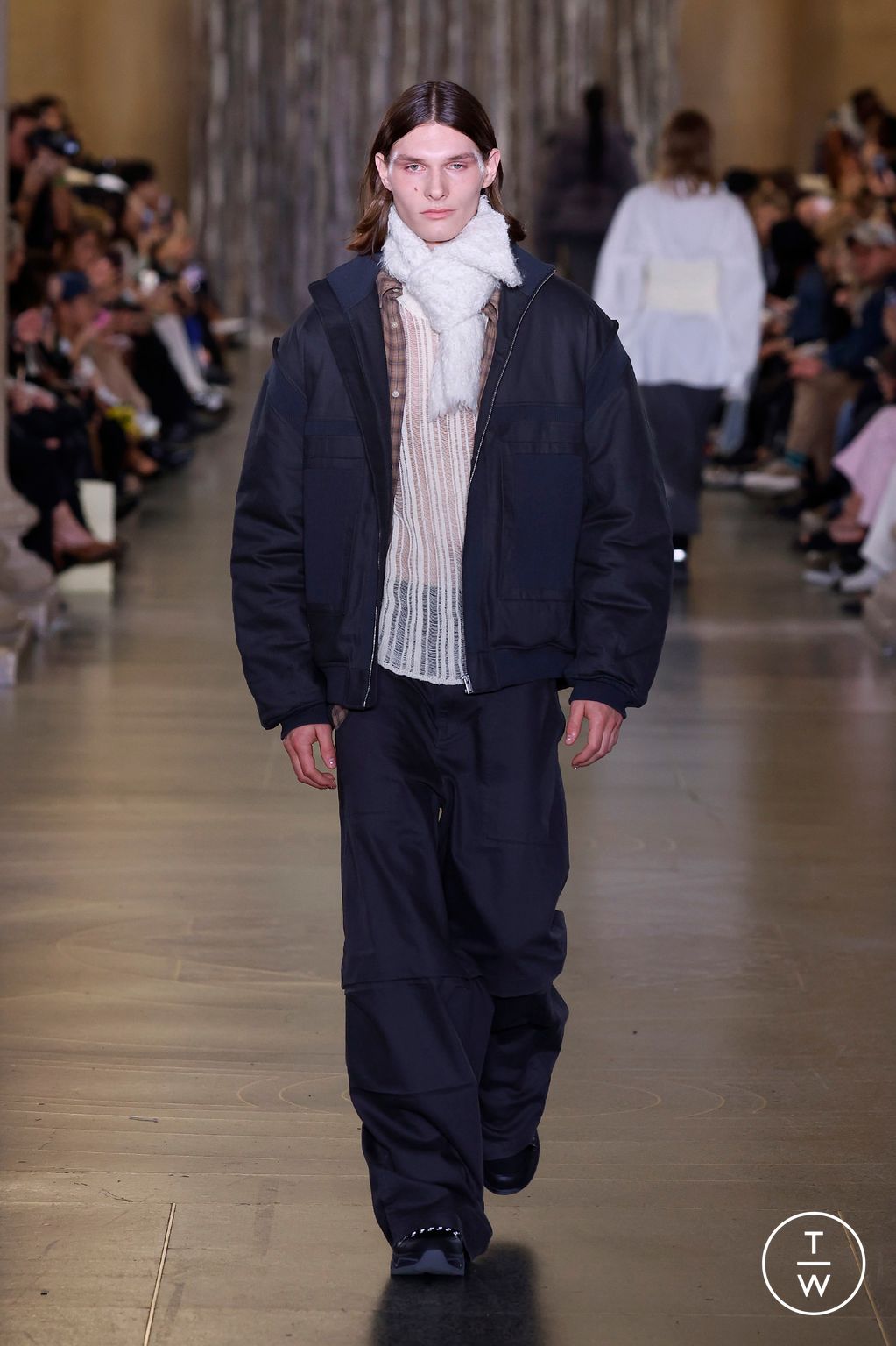Fashion Week London Fall/Winter 2024 look 17 from the Holzweiler collection womenswear