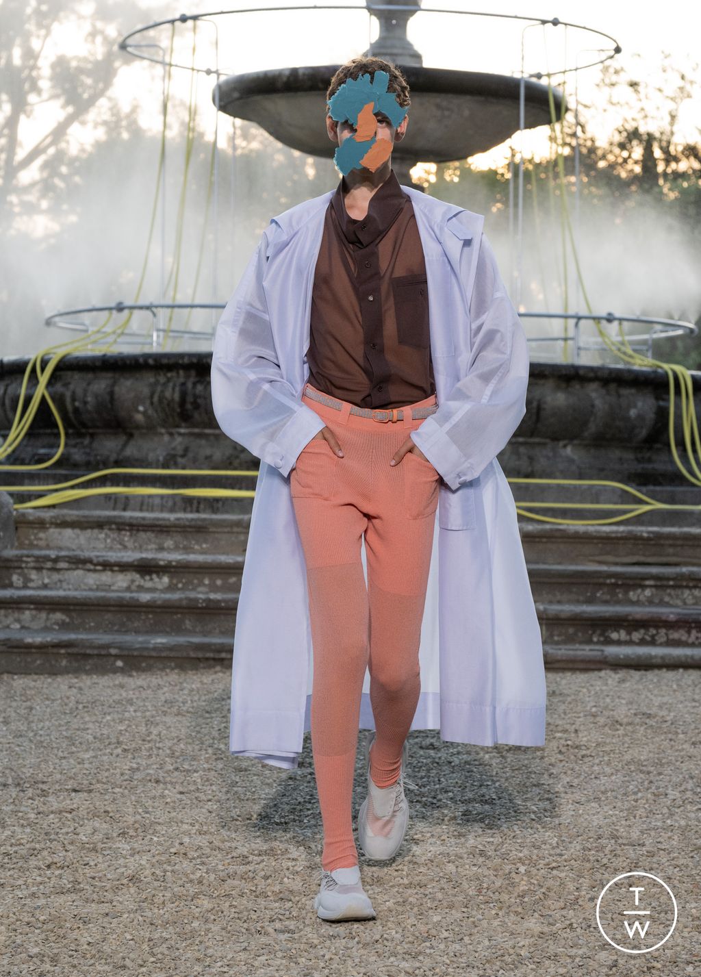 Fashion Week Florence - Pitti Spring/Summer 2026 look 7 from the Homme Plissé Issey Miyake collection menswear