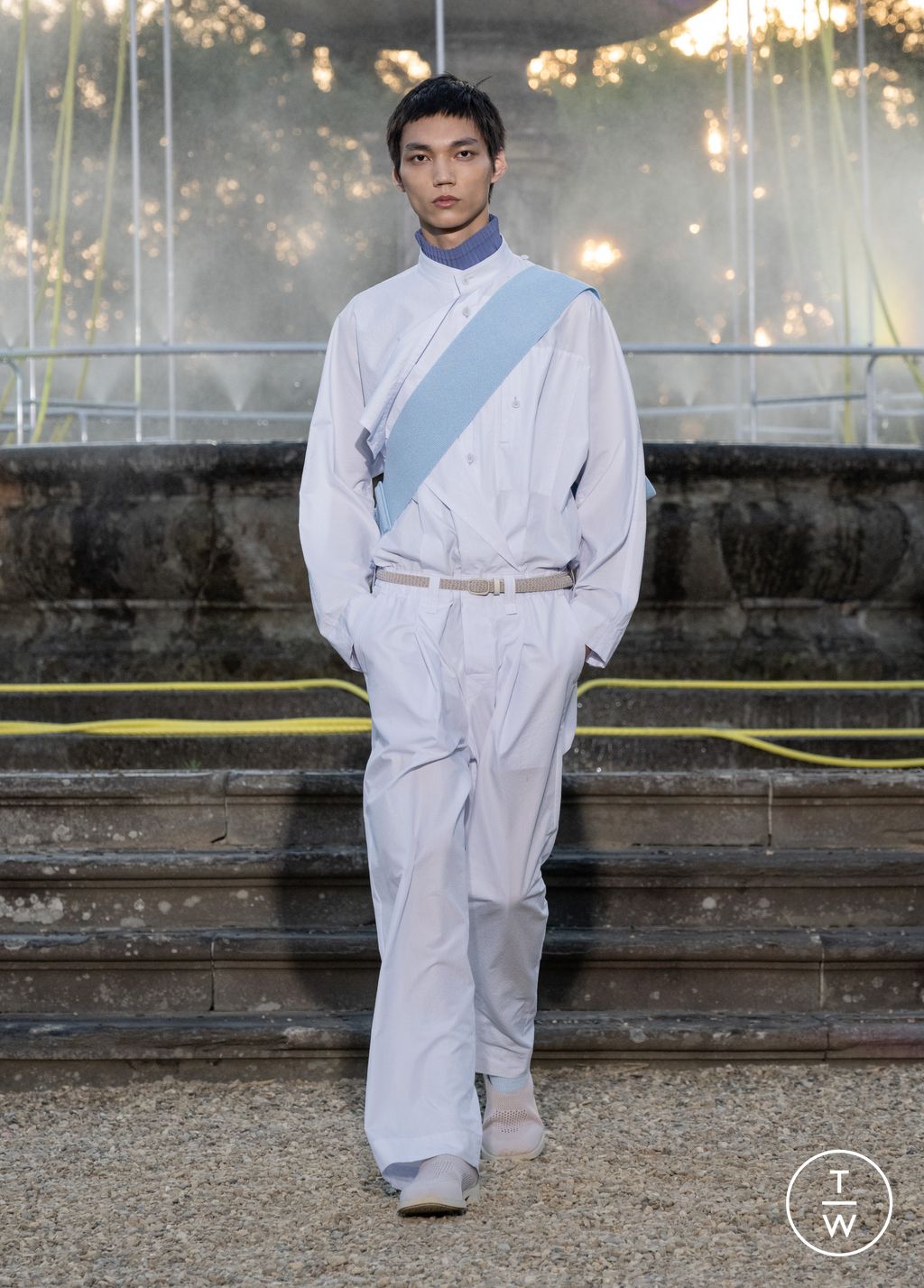 Fashion Week Florence - Pitti Spring/Summer 2026 look 23 de la collection Homme Plissé Issey Miyake menswear