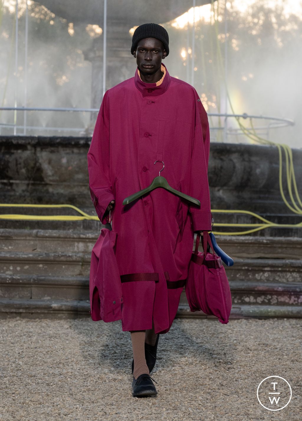 Fashion Week Florence - Pitti Spring/Summer 2026 look 36 de la collection Homme Plissé Issey Miyake menswear