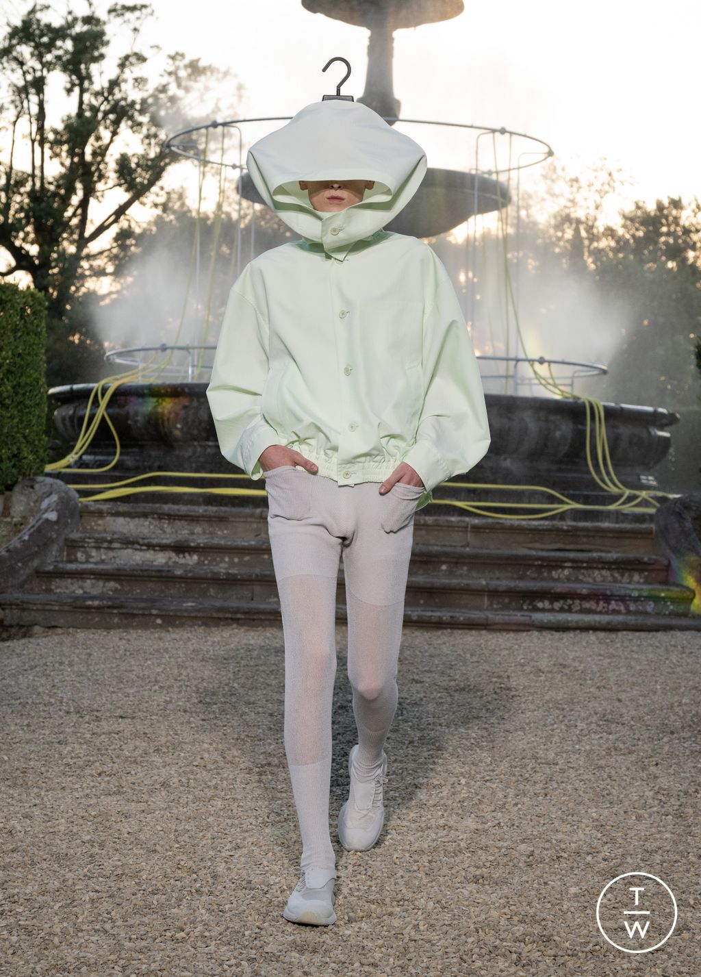 Fashion Week Florence - Pitti Spring/Summer 2026 look 37 from the Homme Plissé Issey Miyake collection menswear