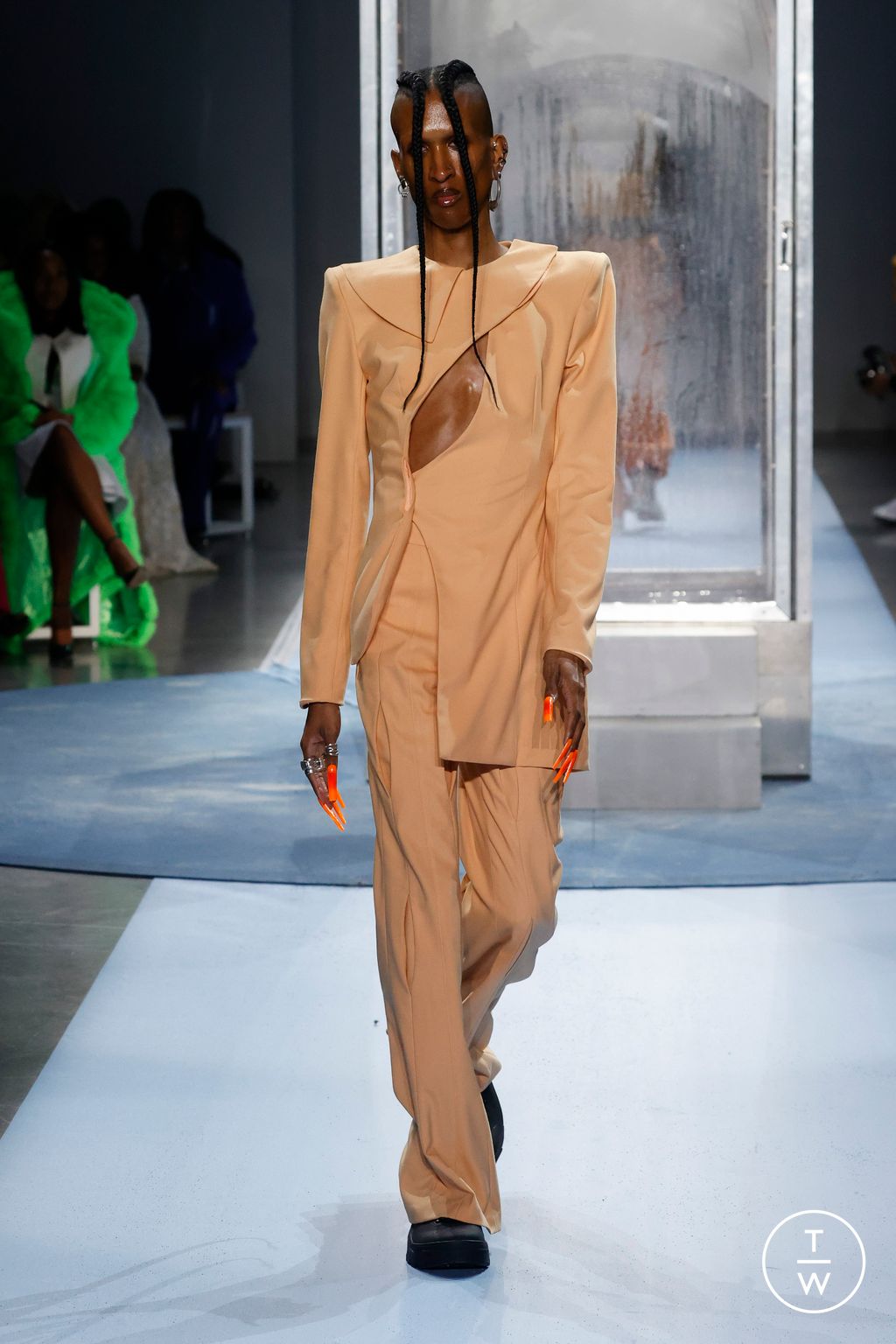 Fashion Week New York Fall/Winter 2023 look 23 from the HEAD OF STATE collection womenswear