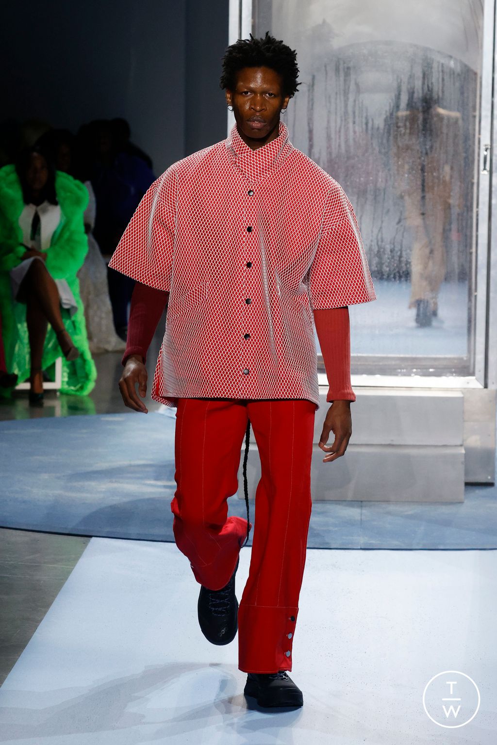 Fashion Week New York Fall/Winter 2023 look 24 from the HEAD OF STATE collection womenswear