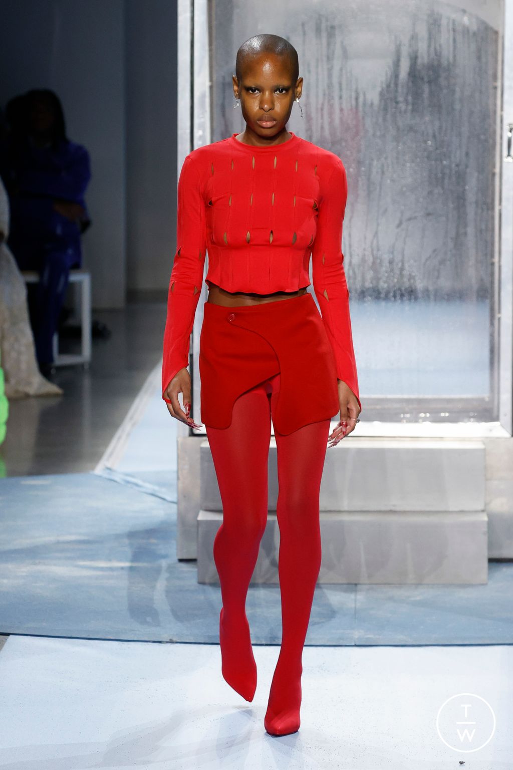 Fashion Week New York Fall/Winter 2023 look 26 from the HEAD OF STATE collection womenswear