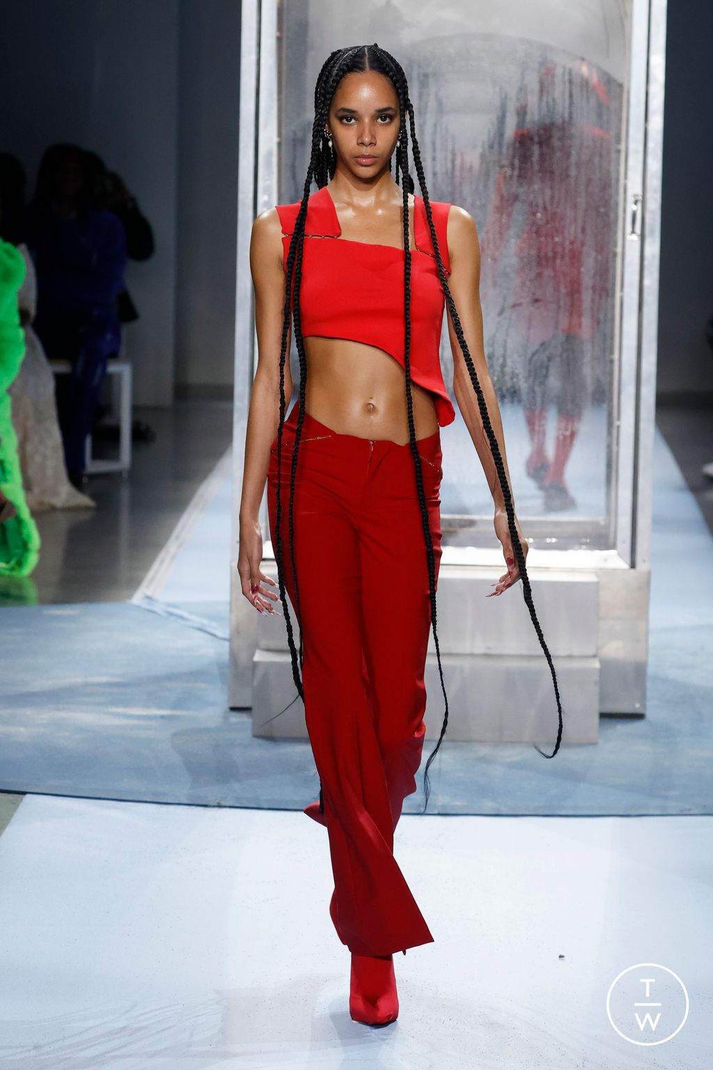 Fashion Week New York Fall/Winter 2023 look 28 from the HEAD OF STATE collection womenswear