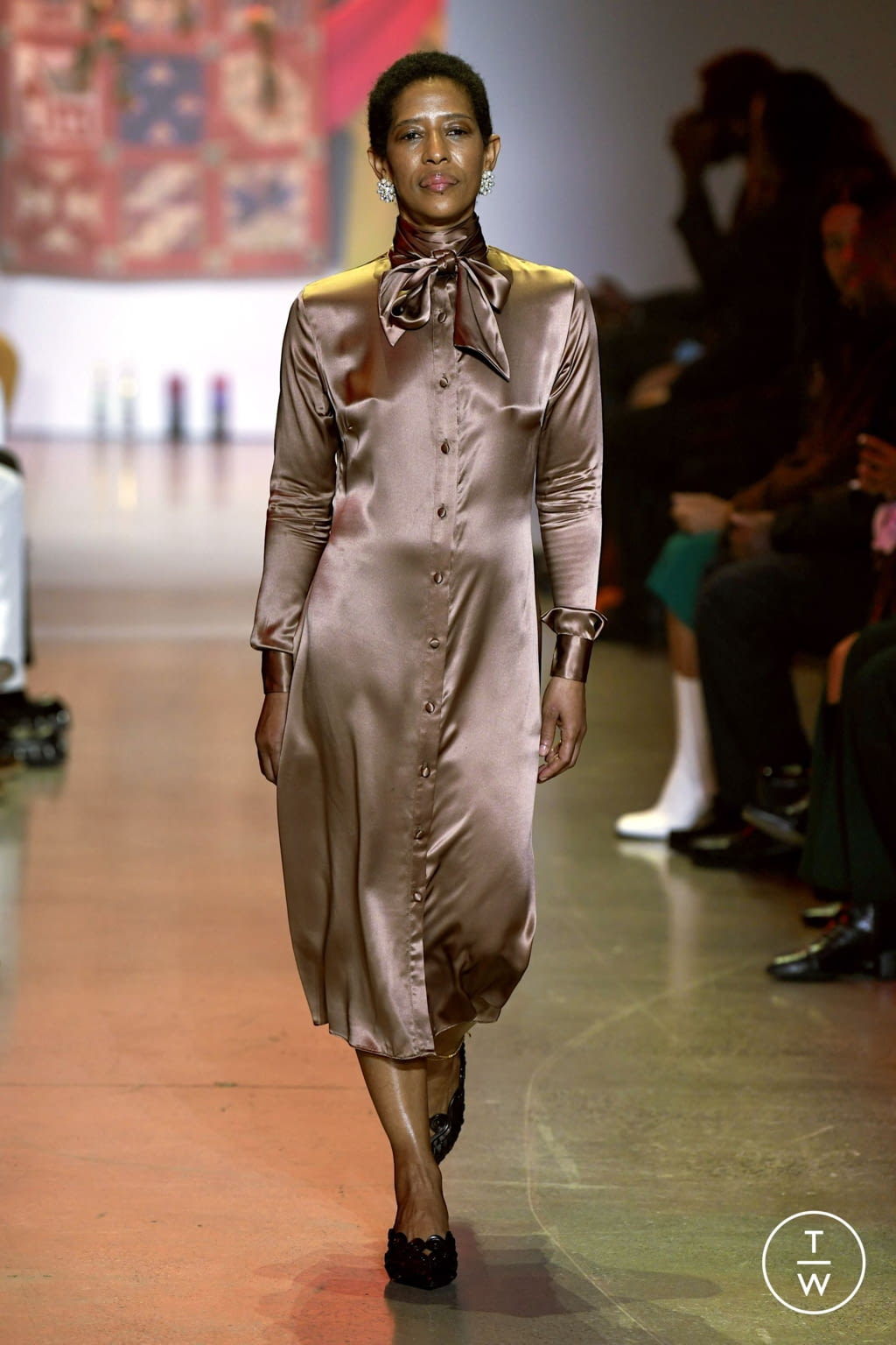 Fashion Week New York Fall/Winter 2022 look 3 de la collection House of Aama womenswear