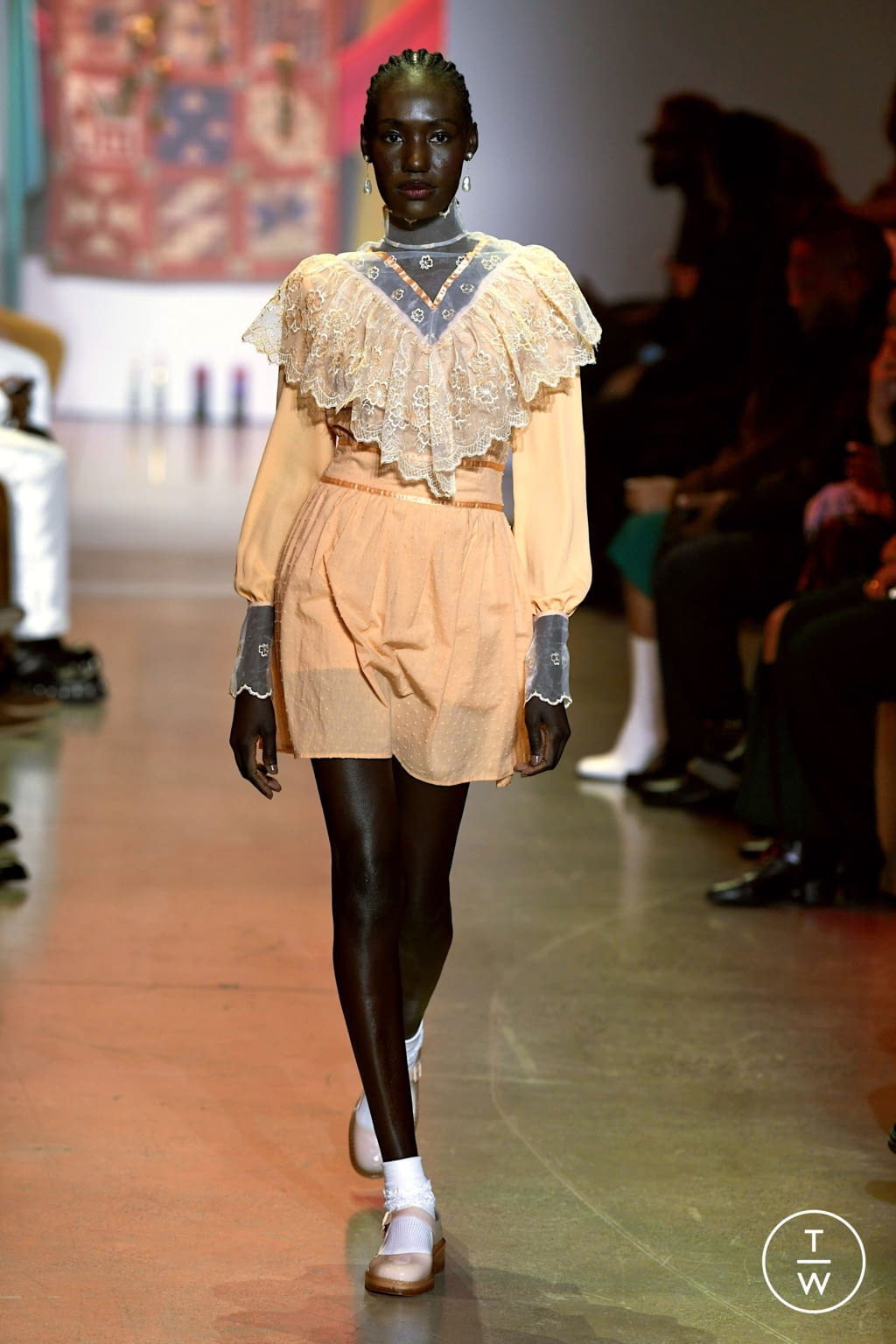 Fashion Week New York Fall/Winter 2022 look 8 de la collection House of Aama womenswear