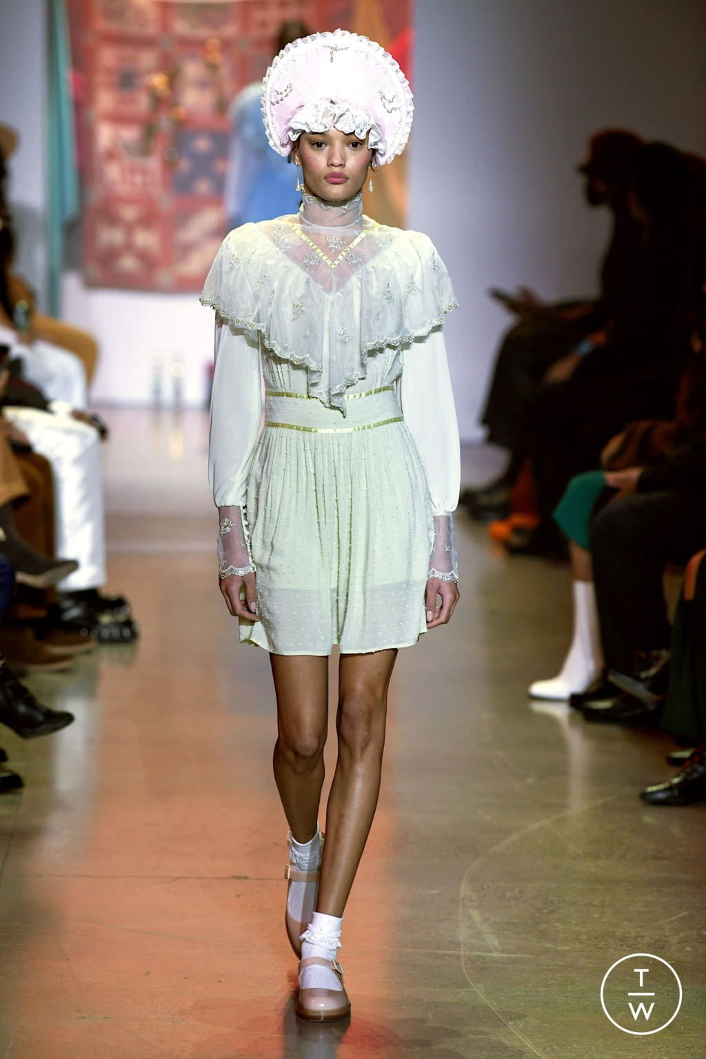 Fashion Week New York Fall/Winter 2022 look 9 de la collection House of Aama womenswear
