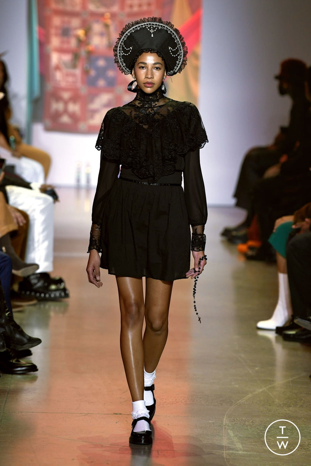 Fashion Week New York Fall/Winter 2022 look 11 de la collection House of Aama womenswear
