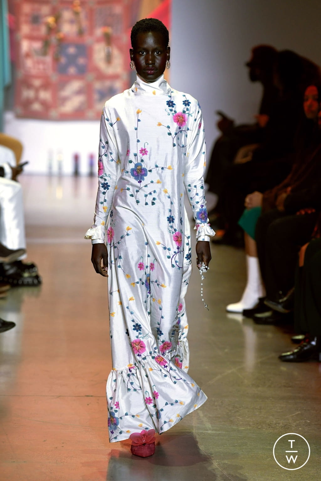Fashion Week New York Fall/Winter 2022 look 23 de la collection House of Aama womenswear