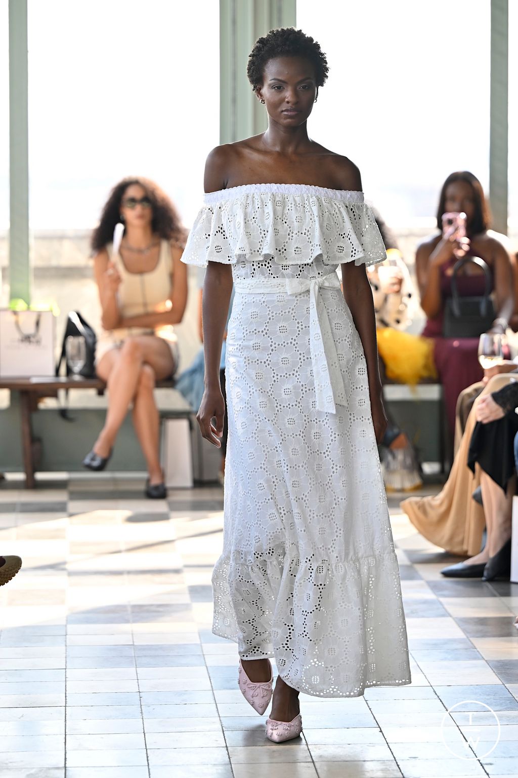 Fashion Week New York Spring/Summer 2026 look 1 de la collection House of Aama womenswear