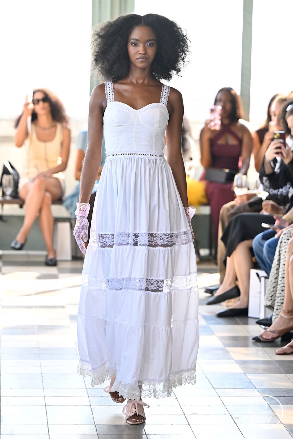 Fashion Week New York Spring/Summer 2026 look 3 from the House of Aama collection womenswear