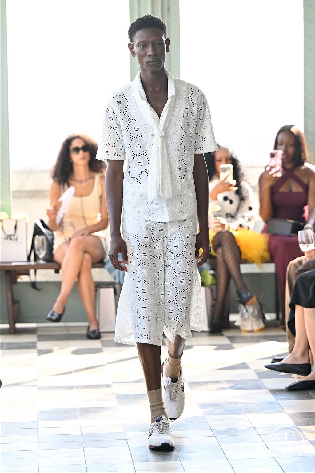 Fashion Week New York Spring/Summer 2026 look 5 from the House of Aama collection womenswear