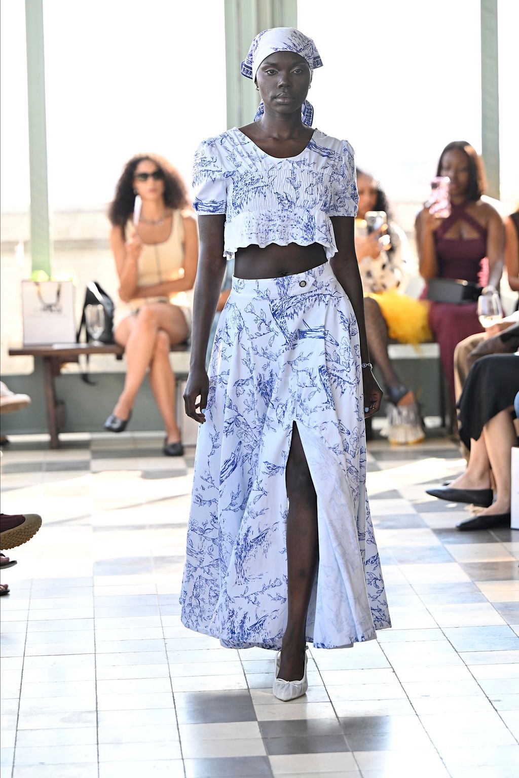 Fashion Week New York Spring/Summer 2026 look 6 from the House of Aama collection womenswear