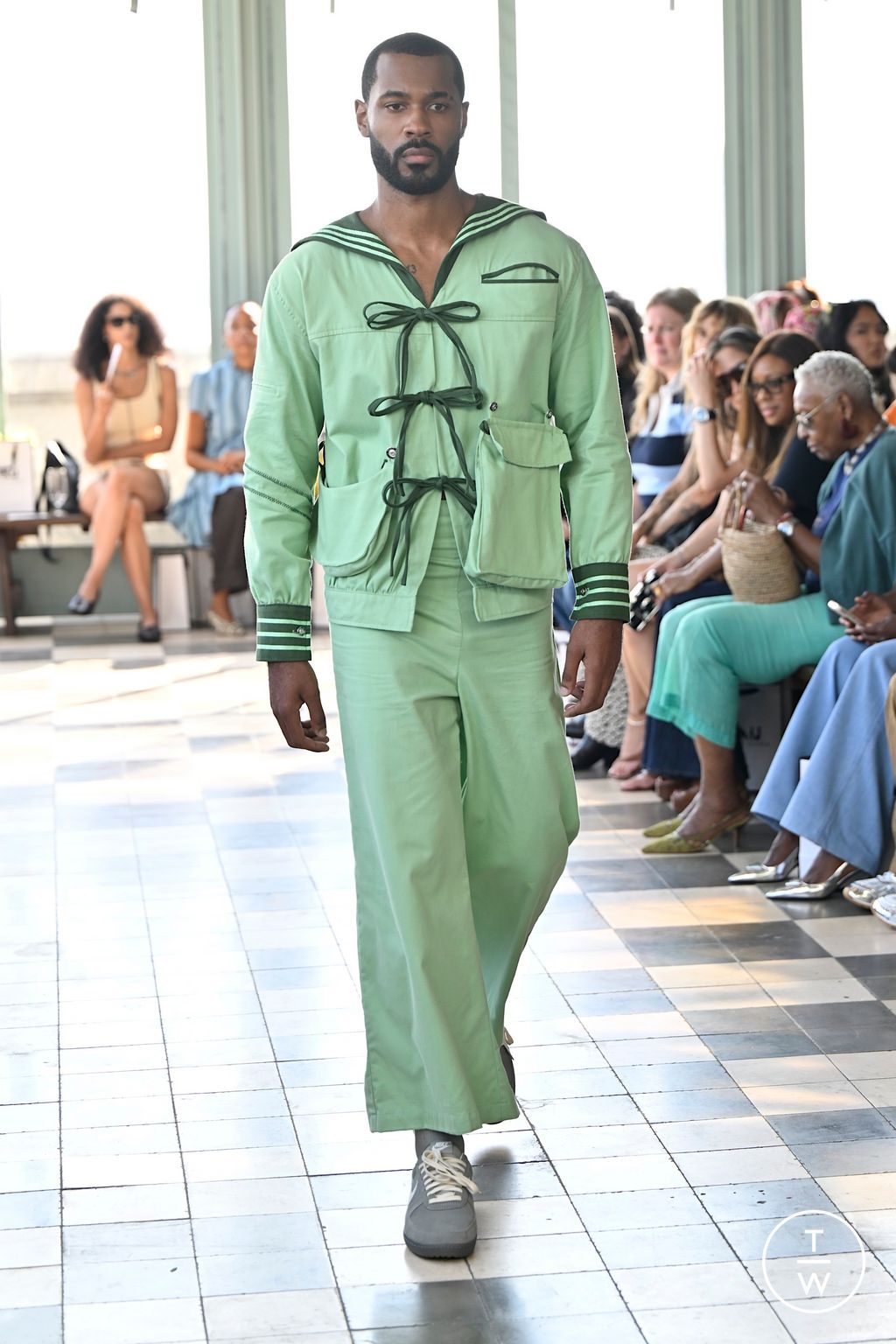 Fashion Week New York Spring/Summer 2026 look 7 de la collection House of Aama womenswear