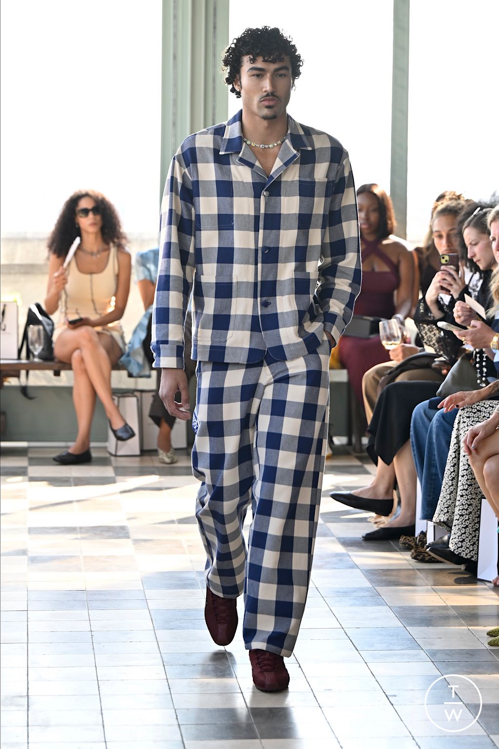 Fashion Week New York Spring/Summer 2026 look 20 from the House of Aama collection womenswear