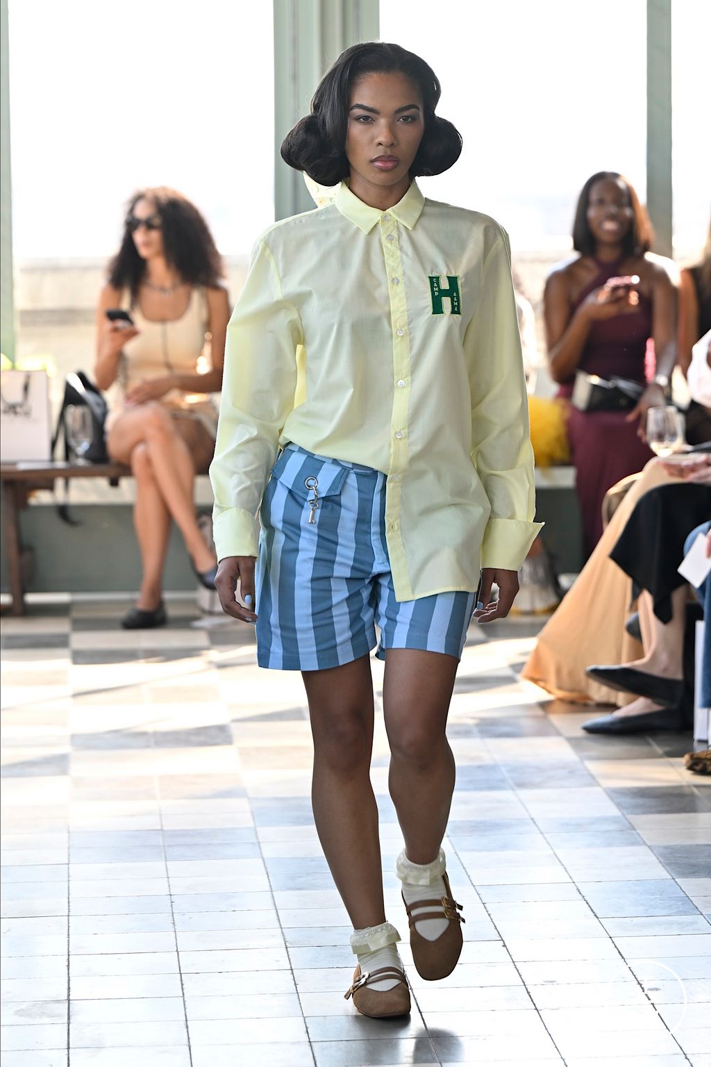 Fashion Week New York Spring/Summer 2026 look 32 from the House of Aama collection womenswear