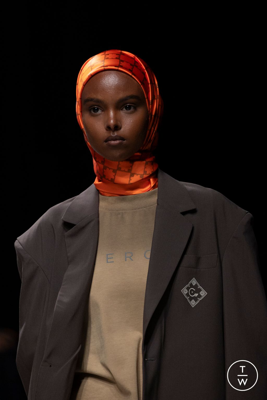 Fashion Week Paris Spring/Summer 2025 look 7 from the House Of Cenmar - Saudi 100 collection menswear