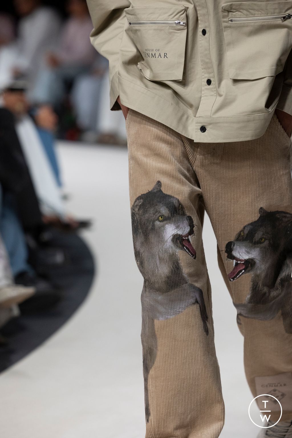 Fashion Week Paris Spring/Summer 2025 look 8 from the House Of Cenmar - Saudi 100 collection menswear