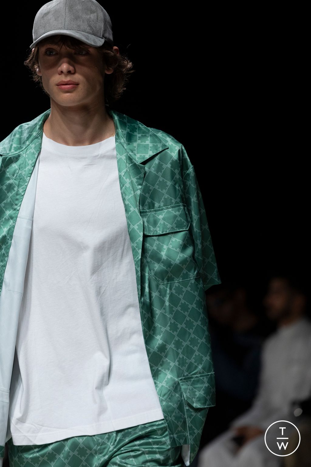 Fashion Week Paris Spring/Summer 2025 look 10 from the House Of Cenmar - Saudi 100 collection menswear