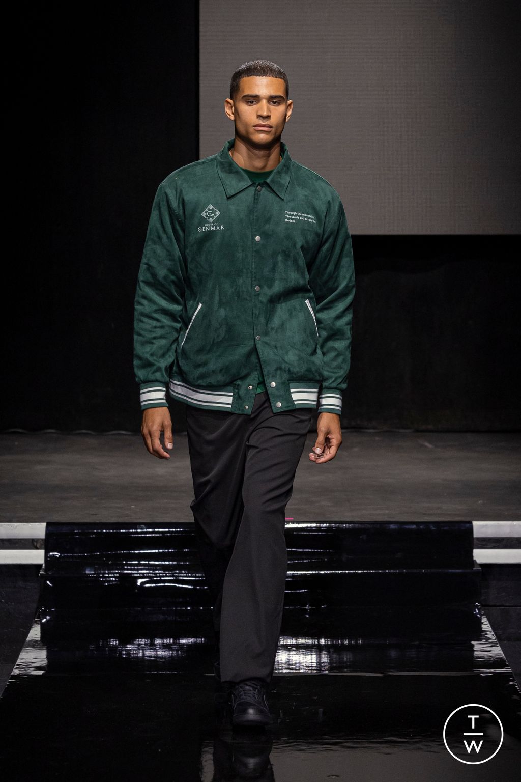 Fashion Week Paris Spring/Summer 2025 look 3 from the House Of Cenmar - Saudi 100 collection menswear