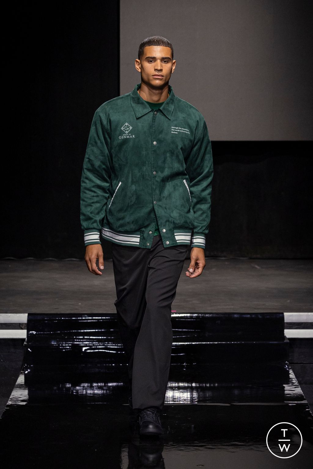 Fashion Week Paris Spring-Summer 2025 look 18 from the Saudi 100 collection menswear