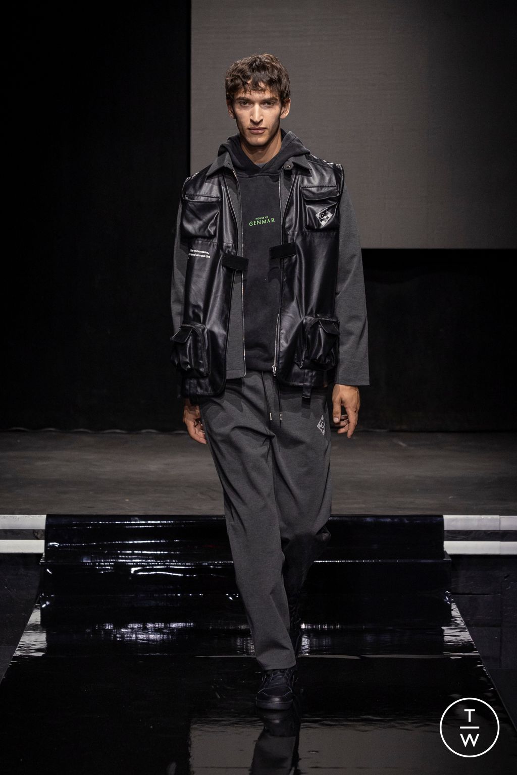 Fashion Week Paris Spring-Summer 2025 look 4 from the House Of Cenmar - Saudi 100 collection menswear