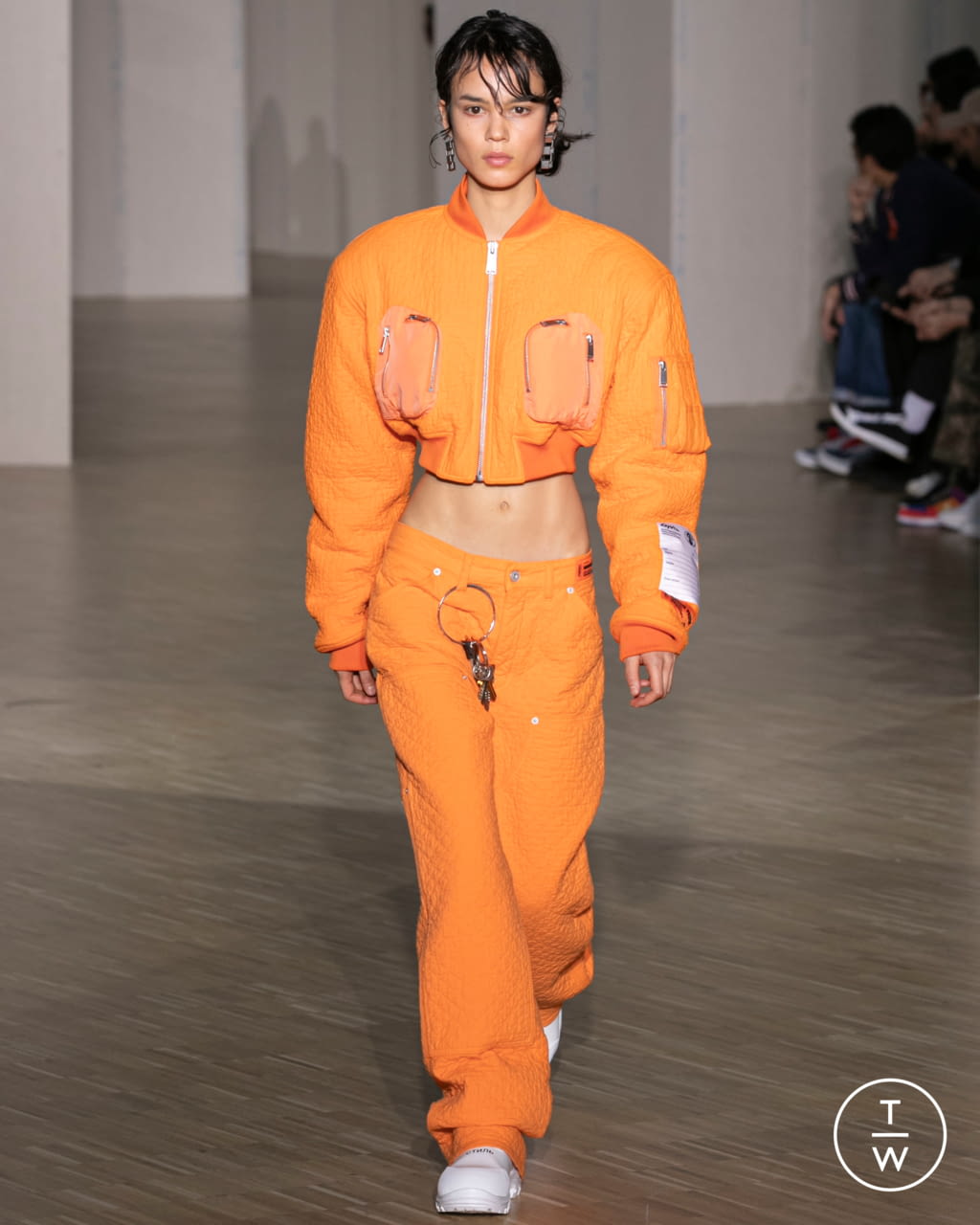 Fashion Week Paris Fall/Winter 2020 look 16 from the Heron Preston collection menswear