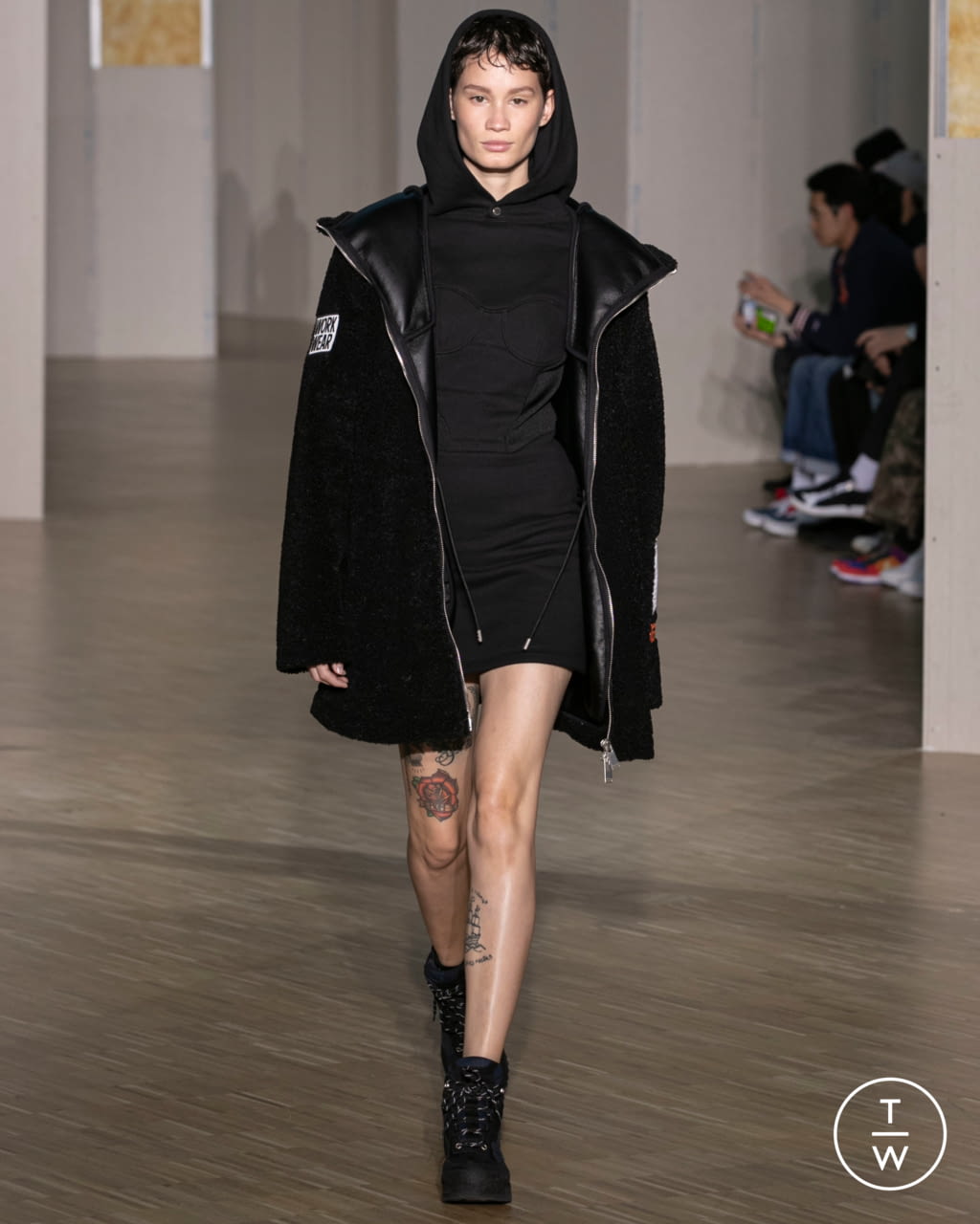 Fashion Week Paris Fall/Winter 2020 look 22 from the Heron Preston collection menswear