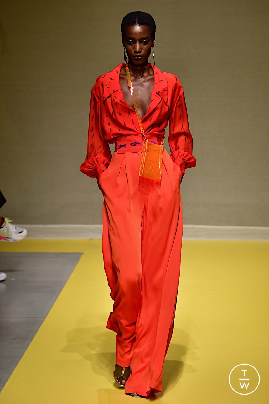 Fashion Week Milan Spring/Summer 2022 look 9 from the Hui collection womenswear