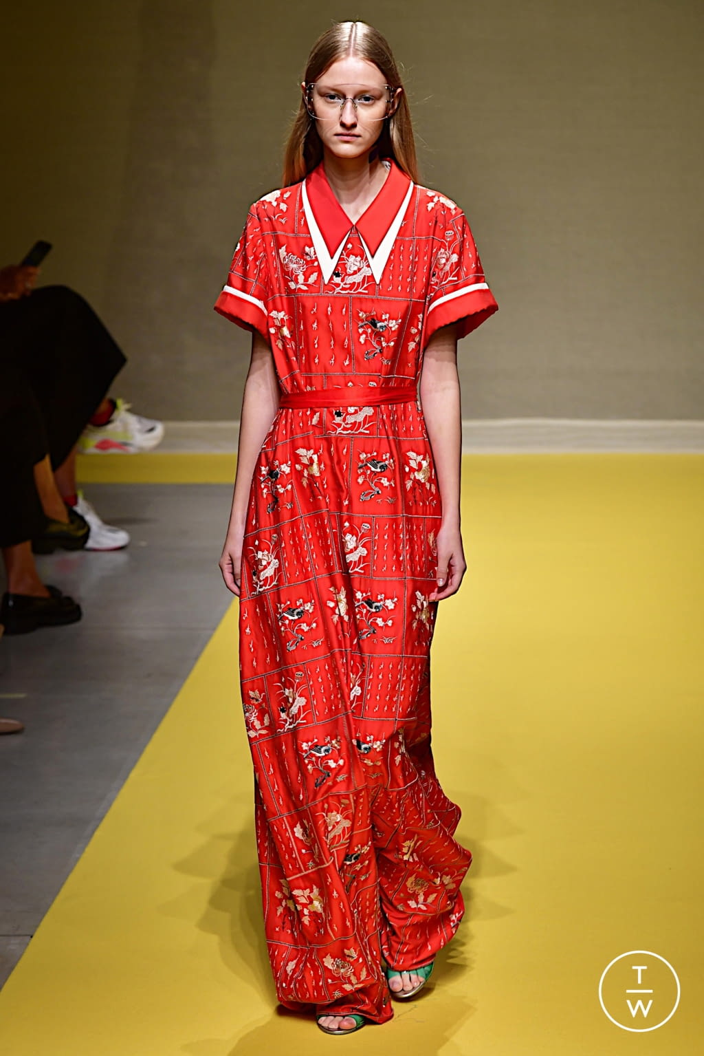 Fashion Week Milan Spring/Summer 2022 look 15 from the Hui collection 女装