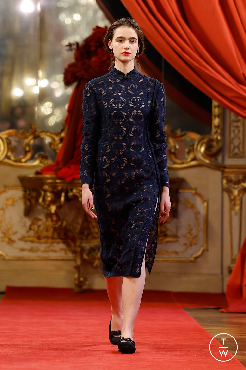 Fashion Week Milan Fall/Winter 2025 look 26 from the Hui collection womenswear