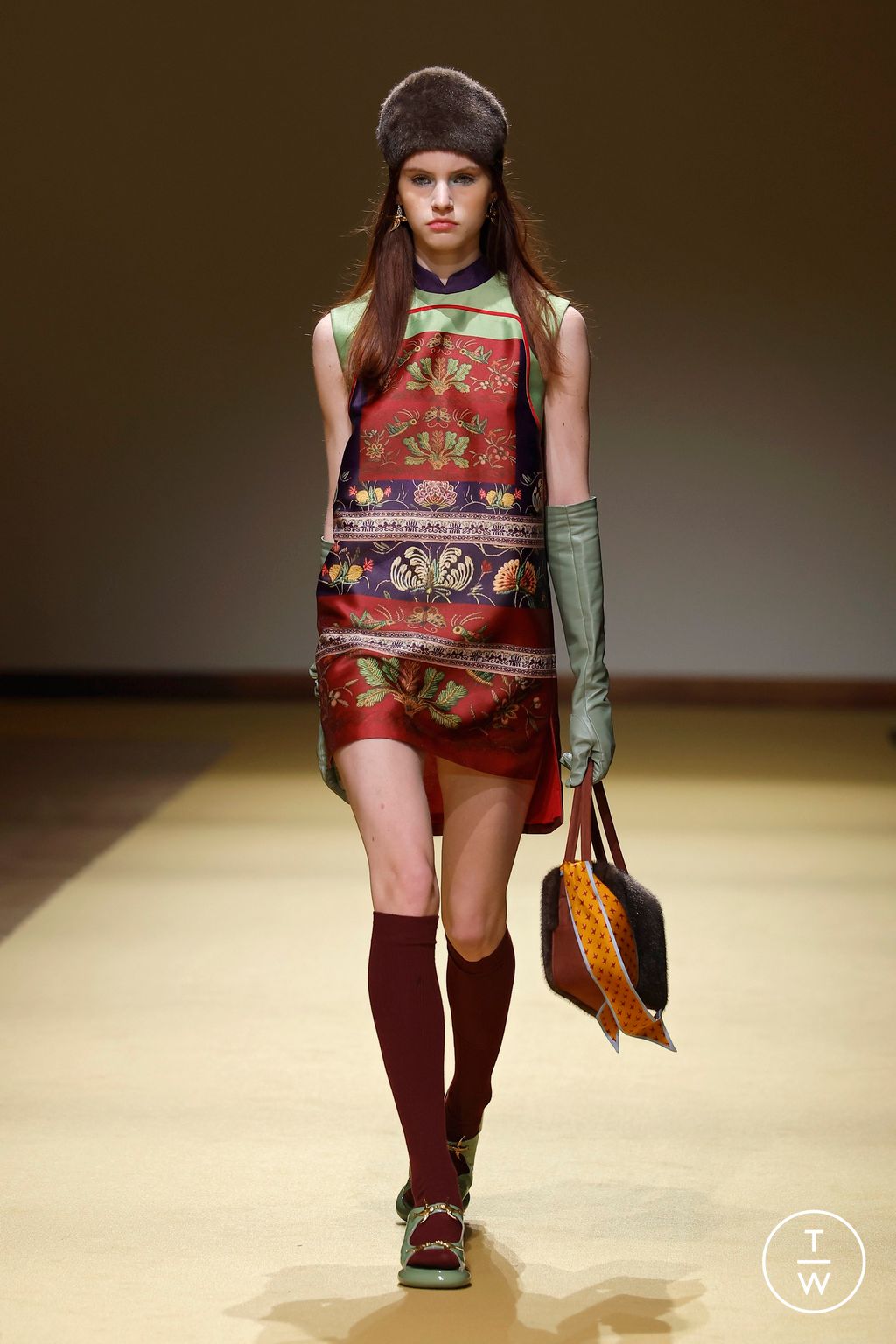 Fashion Week Milan Fall/Winter 2026 look 2 from the Hui collection womenswear