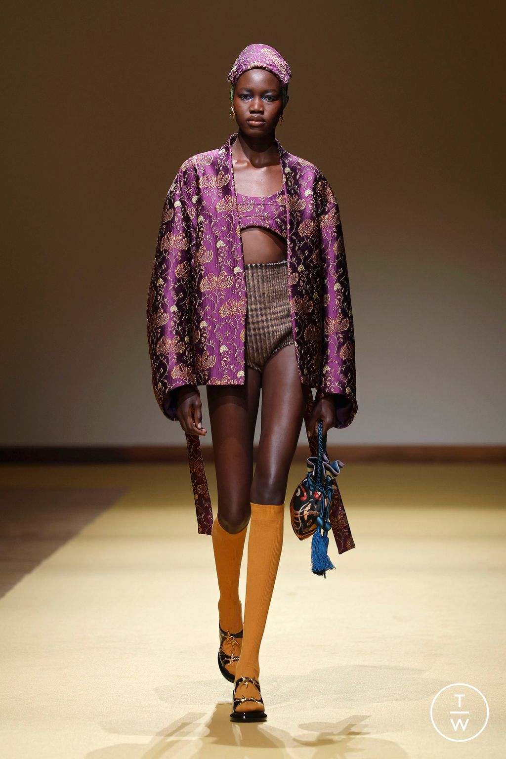 Fashion Week Milan Fall/Winter 2026 look 11 from the Hui collection womenswear