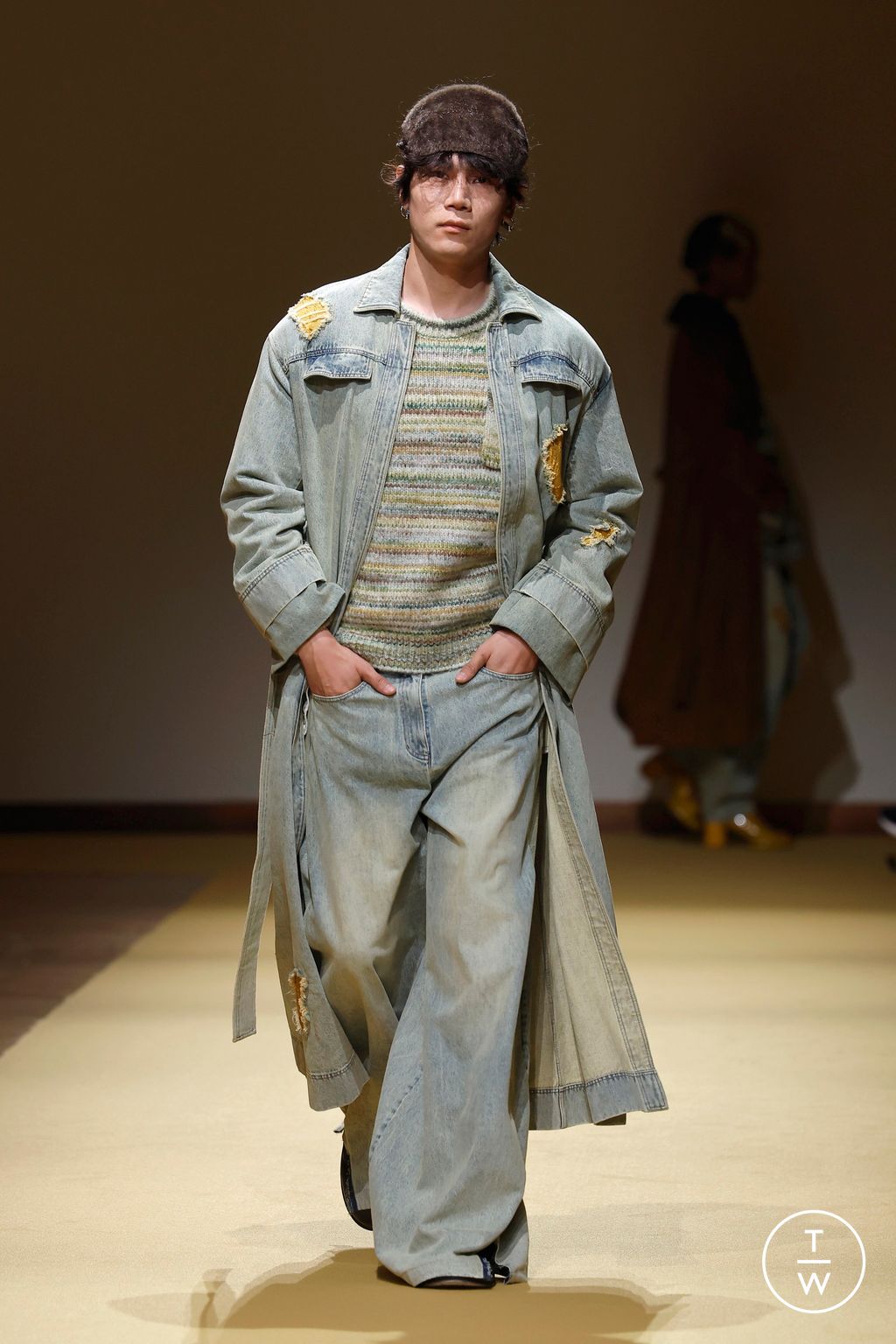 Fashion Week Milan Fall/Winter 2026 look 18 from the Hui collection womenswear