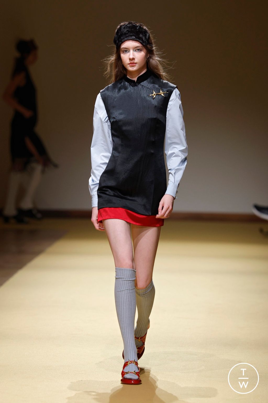 Fashion Week Milan Fall/Winter 2026 look 29 from the Hui collection womenswear